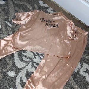 Cute bride squad PJs!